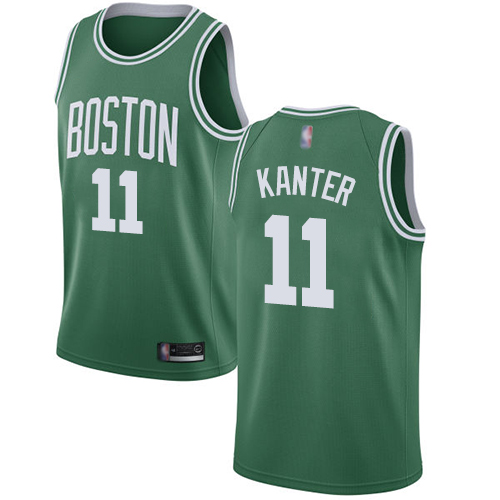 Celtics #11 Enes Kanter Green Basketball Swingman Icon Edition Jersey