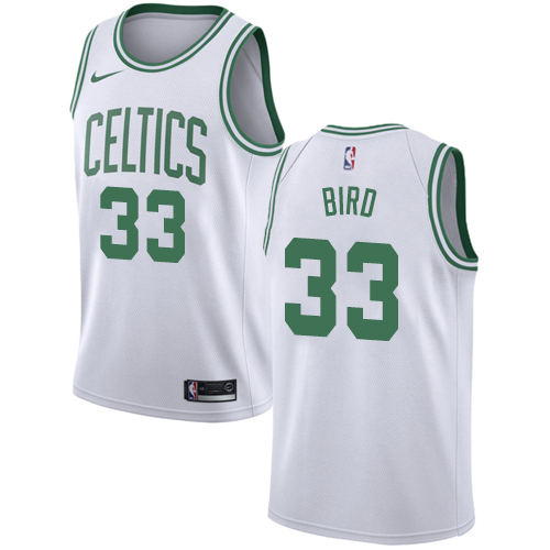 Nike Celtics #33 Larry Bird White NBA Swingman Association Edition Jersey