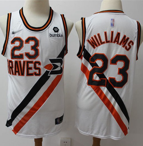 Clippers #23 Louis Williams White Basketball Swingman Hardwood Classics Jersey