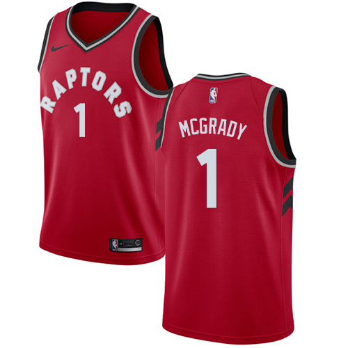 Nike Raptors #1 Tracy Mcgrady Red NBA Swingman Icon Edition Jersey Nike Raptors #1 Tracy Mcgrady Red NBA Swingman Icon Edition Jersey