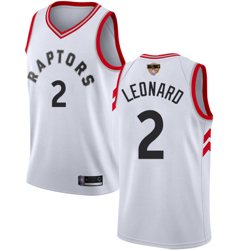 Raptors #2 Kawhi Leonard White 2019 Finals Bound Basketball Swingman Association Edition Jersey Raptors #2 Kawhi Leonard White 2019 Finals Bound Basketball Swingman Association Edition Jersey