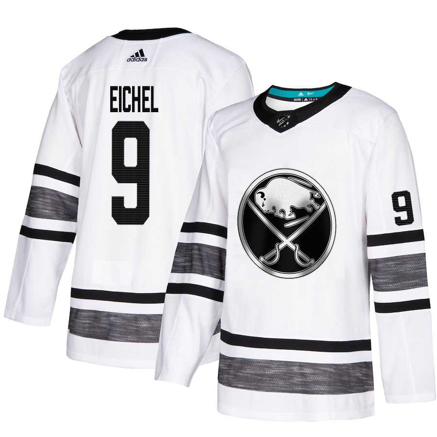 Adidas Sabres #9 Jack Eichel White Authentic 2019 All-Star Stitched NHL Jersey
