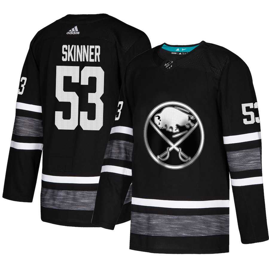 Adidas Sabres #53 Jeff Skinner Black Authentic 2019 All-Star Stitched NHL Jersey
