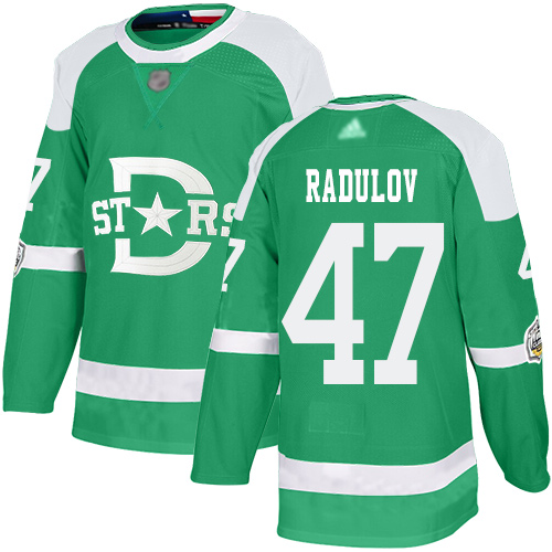 Stars #47 Alexander Radulov Green Authentic 2020 Winter Classic Stitched Hockey Jersey