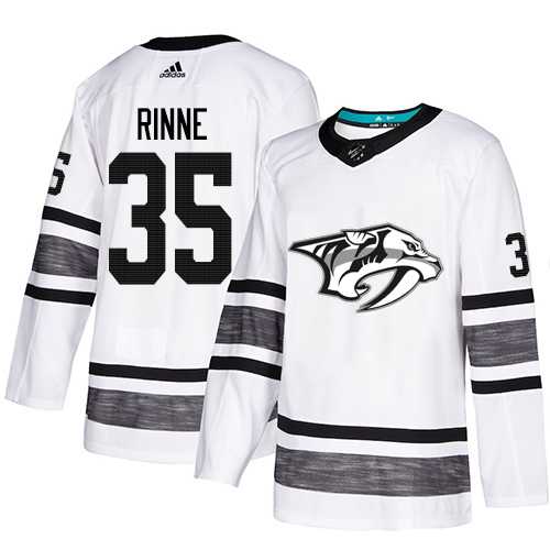 Adidas Predators #35 Pekka Rinne White Authentic 2019 All-Star Stitched NHL Jersey