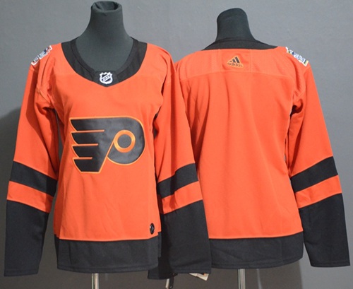 Adidas Flyers Blank Orange Authentic 2019 Stadium Series Stitched NHL Jersey