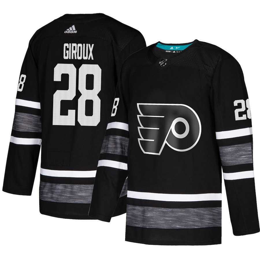 Adidas Flyers #28 Claude Giroux Black Authentic 2019 All-Star Stitched NHL Jersey