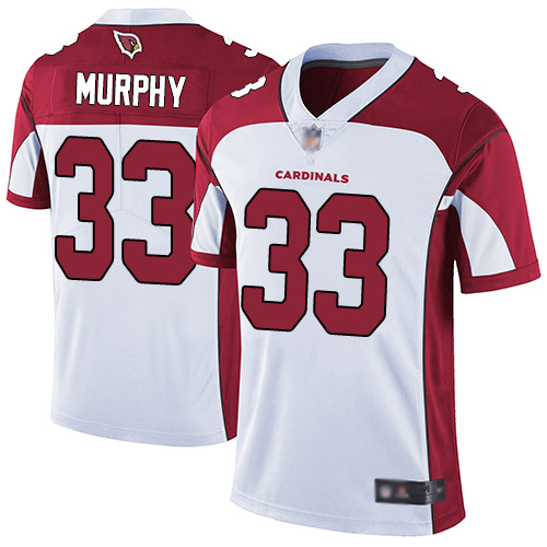 Cardinals #33 Byron Murphy White Men's Stitched Football Vapor Untouchable Limited Jersey