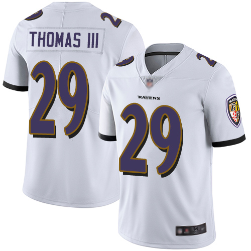 Nike Ravens #29 Earl Thomas III White Men's Stitched NFL Vapor Untouchable Limited Jersey Nike Ravens #29 Earl Thomas III White Men's Stitched NFL Vapor Untouchable Limited Jersey