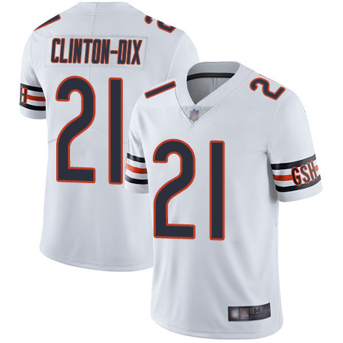 Bears #21 Ha Ha Clinton-Dix White Men's Stitched Football Vapor Untouchable Limited Jersey