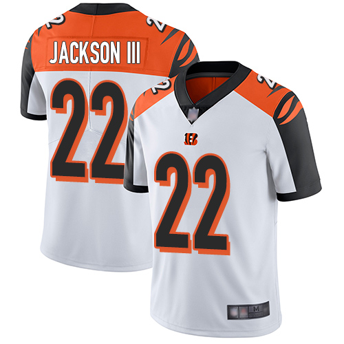 Bengals #22 William Jackson III White Men's Stitched Football Vapor Untouchable Limited Jersey