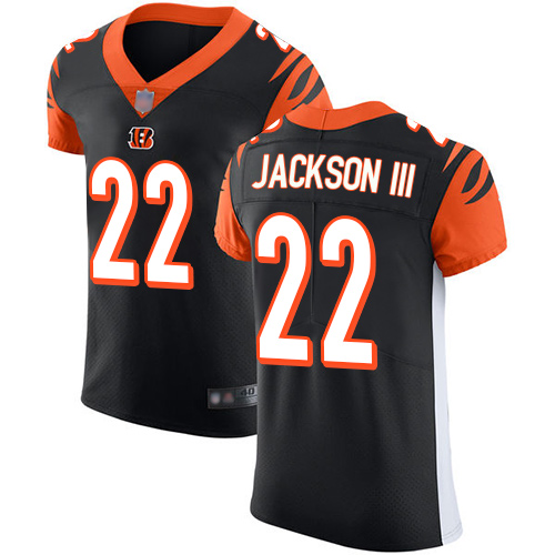 Bengals #22 William Jackson III Black Team Color Men's Stitched Football Vapor Untouchable Elite Jersey