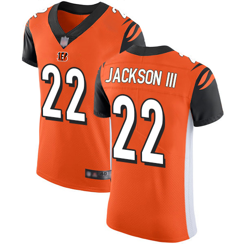 Bengals #22 William Jackson III Orange Alternate Men's Stitched Football Vapor Untouchable Elite Jersey
