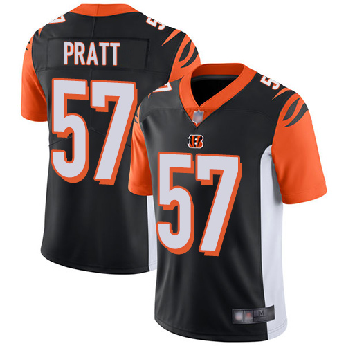 Nike Bengals #57 Germaine Pratt Black Team Color Men's Stitched NFL Vapor Untouchable Limited Jersey Nike Bengals #57 Germaine Pratt Black Team Color Men's Stitched NFL Vapor Untouchable Limited Jersey