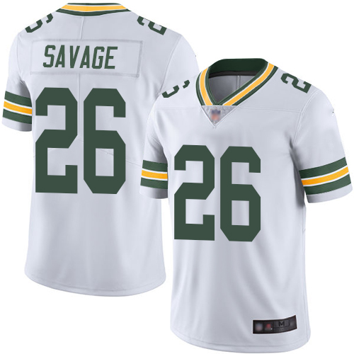 Nike Packers #26 Darnell Savage Jr. White Men's Stitched NFL Vapor Untouchable Limited Jersey