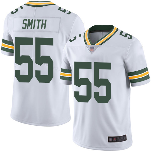 Packers #55 Za'Darius Smith White Men's Stitched Football Vapor Untouchable Limited Jersey