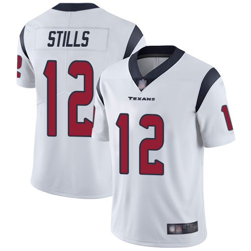 Texans #12 Kenny Stills White Men's Stitched Football Vapor Untouchable Limited Jersey Texans #12 Kenny Stills White Men's Stitched Football Vapor Untouchable Limited Jersey