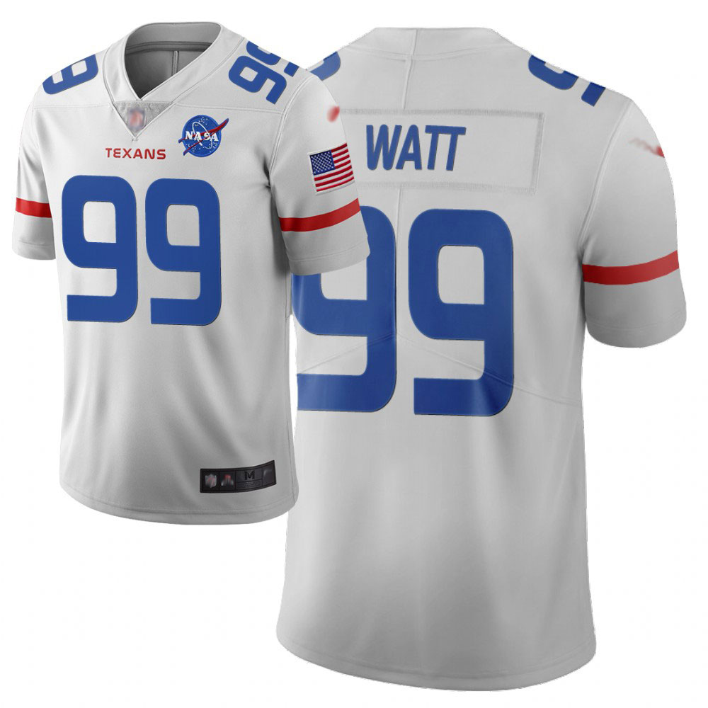 Texans #99 J.J. Watt White Men's Stitched Football Limited City Edition Jersey