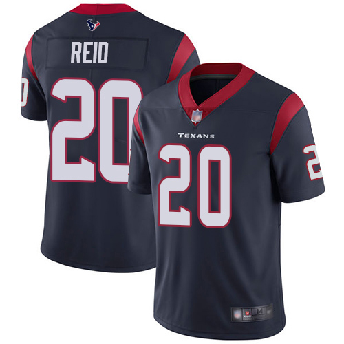 Texans #20 Justin Reid Navy Blue Team Color Men's Stitched Football Vapor Untouchable Limited Jersey