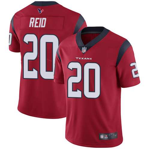 Texans #20 Justin Reid Red Alternate Men's Stitched Football Vapor Untouchable Limited Jersey Texans #20 Justin Reid Red Alternate Men's Stitched Football Vapor Untouchable Limited Jersey