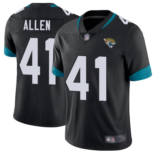 Nike Jaguars #41 Josh Allen Black Team Color Men's Stitched NFL Vapor Untouchable Limited Jersey