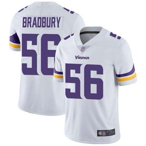 Vikings #56 Garrett Bradbury White Men's Stitched Football Vapor Untouchable Limited Jersey Vikings #56 Garrett Bradbury White Men's Stitched Football Vapor Untouchable Limited Jersey