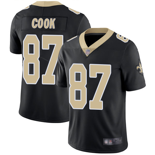 Saints #87 Jared Cook Black Team Color Men's Stitched Football Vapor Untouchable Limited Jersey Saints #87 Jared Cook Black Team Color Men's Stitched Football Vapor Untouchable Limited Jersey