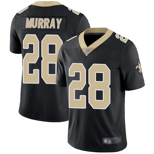 Nike Saints #28 Latavius Murray Black Team Color Men's Stitched NFL Vapor Untouchable Limited Jersey