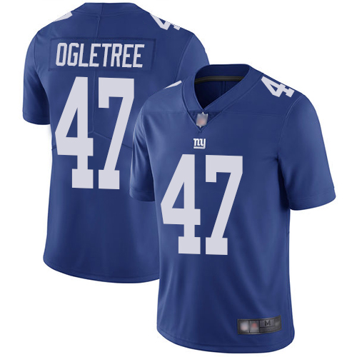 Giants #47 Alec Ogletree Royal Blue Team Color Men's Stitched Football Vapor Untouchable Limited Jersey