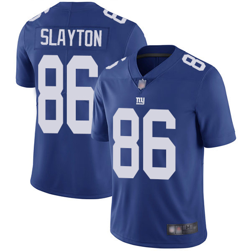 Giants #86 Darius Slayton Royal Blue Team Color Men's Stitched Football Vapor Untouchable Limited Jersey