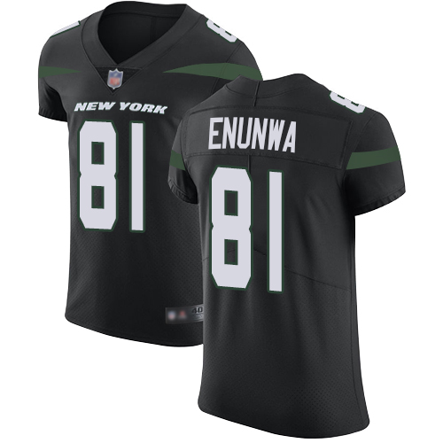 Nike Jets #81 Quincy Enunwa Black Alternate Men's Stitched NFL Vapor Untouchable Elite Jersey Nike Jets #81 Quincy Enunwa Black Alternate Men's Stitched NFL Vapor Untouchable Elite Jersey