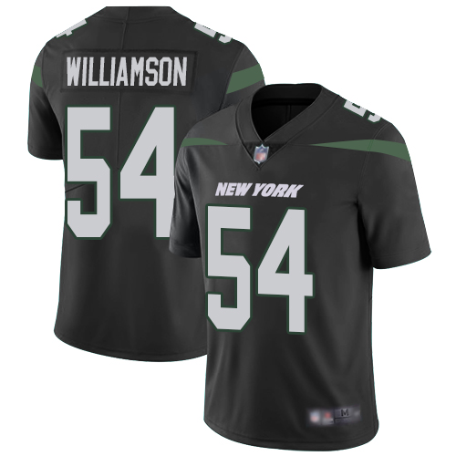 Nike Jets #54 Avery Williamson Black Alternate Men's Stitched NFL Vapor Untouchable Limited Jersey