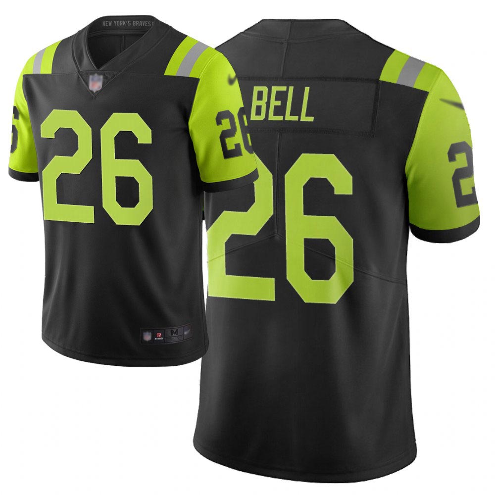 Jets #26 Le'Veon Bell Black Men's Stitched Football Limited City Edition Jersey