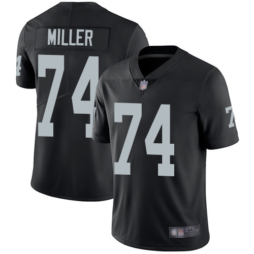 Raiders #74 Kolton Miller Black Team Color Men's Stitched Football Vapor Untouchable Limited Jersey Raiders #74 Kolton Miller Black Team Color Men's Stitched Football Vapor Untouchable Limited Jersey