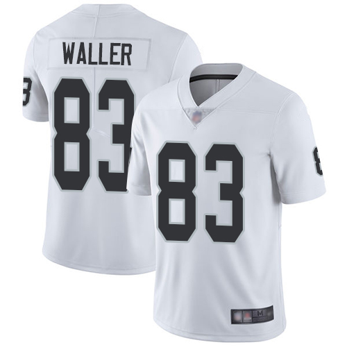 Raiders #83 Darren Waller White Men's Stitched Football Vapor Untouchable Limited Jersey