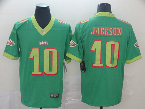 Eagles #10 DeSean Jackson Green Men's Stitched Football Limited City Edition Jersey