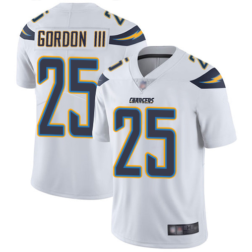 Nike Chargers #25 Melvin Gordon III White Men's Stitched NFL Vapor Untouchable Limited Jersey