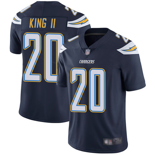 Chargers #20 Desmond King II Navy Blue Team Color Men's Stitched Football Vapor Untouchable Limited Jersey