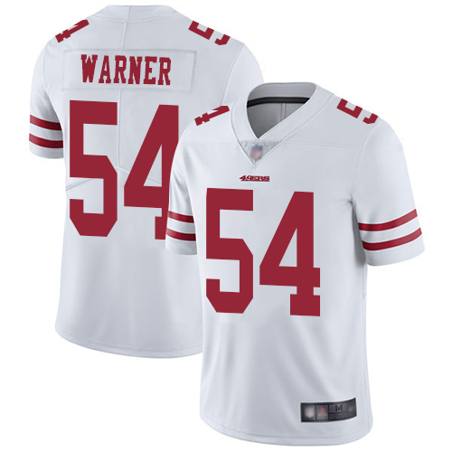 49ers #54 Fred Warner White Men's Stitched Football Vapor Untouchable Limited Jersey 49ers #54 Fred Warner White Men's Stitched Football Vapor Untouchable Limited Jersey