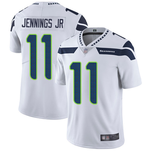 Seahawks #11 Gary Jennings Jr. White Men's Stitched Football Vapor Untouchable Limited Jersey Seahawks #11 Gary Jennings Jr. White Men's Stitched Football Vapor Untouchable Limited Jersey