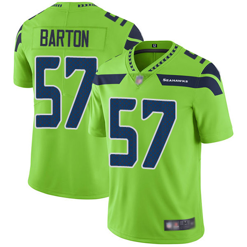 Seahawks #57 Cody Barton Green Men's Stitched Football Limited Rush Jersey Seahawks #57 Cody Barton Green Men's Stitched Football Limited Rush Jersey
