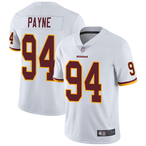 Redskins #94 Da'Ron Payne White Men's Stitched Football Vapor Untouchable Limited Jersey Redskins #94 Da'Ron Payne White Men's Stitched Football Vapor Untouchable Limited Jersey