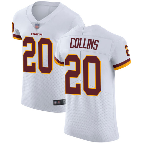 Nike Redskins #21 Landon Collins White Men's Stitched NFL Vapor Untouchable Elite Jersey