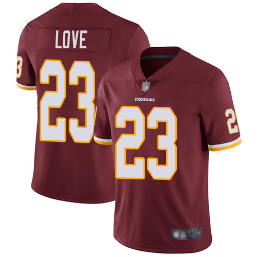 Redskins #23 Bryce Love Burgundy Red Team Color Men's Stitched Football Vapor Untouchable Limited Jersey