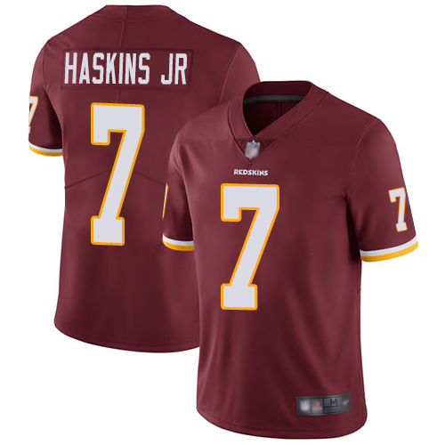 Redskins #7 Dwayne Haskins Jr Burgundy Red Team Color Men's Stitched Football Vapor Untouchable Limited Jersey Redskins #7 Dwayne Haskins Jr Burgundy Red Team Color Men's Stitched Football Vapor Untouchable Limited Jersey