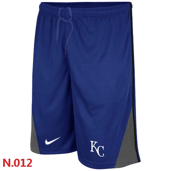 Nike Kansas City Royals Performance Training Shorts Blue