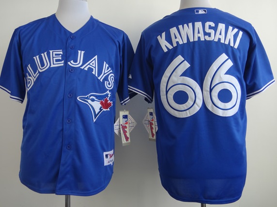 Toronto Blue Jays 66 Munenori Kawasaki Blue MLB Jerseys
