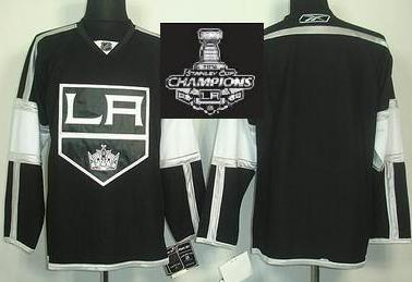 Los Angeles Kings Blank NHL Jerseys With 2014 Stanley Cup Champions Patch