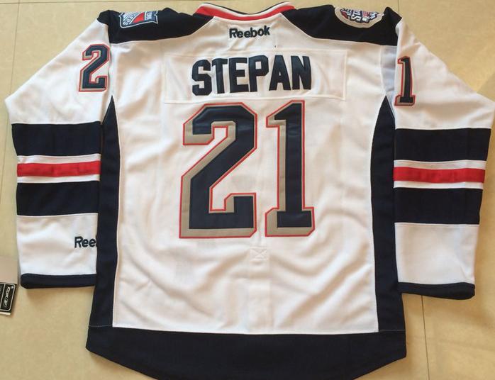 New York Rangers 21 Derek Stepan 2014 Stadium Series White NHL Jerseys