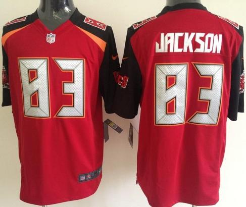 Nike Tampa Bay Buccaneers 83 Vincent Jackson Red Game NFL Jerseys